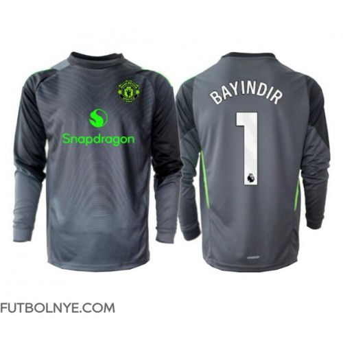 Camiseta Manchester United Altay Bayindir #1 Portero Visitante Equipación 2025-26 manga larga